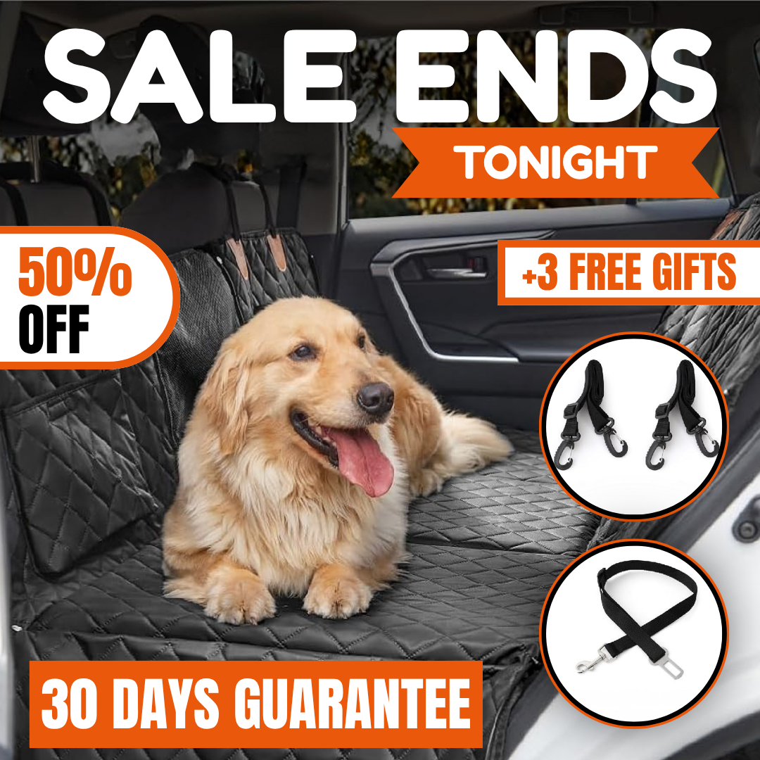 Barkley® - Dog Seat Cover (50% Off + Free Gifts)