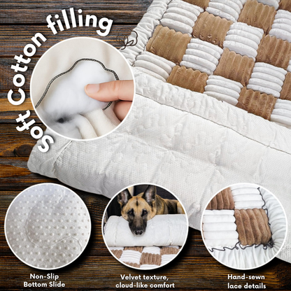 Custom-Fit Plush Travel Bed